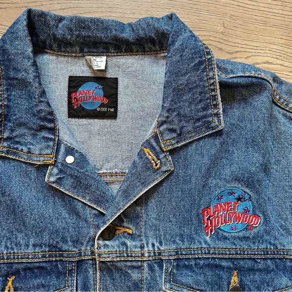 Planet Hollywood Denim Jacket - Picture 8 of 9